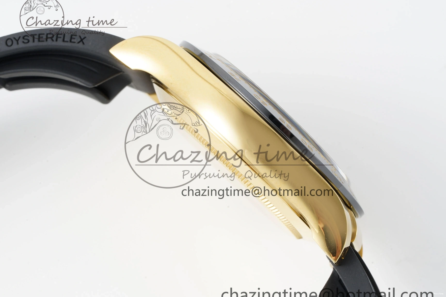 MiroTime 0429 Daytona 116518 BTF 1:1 Best Edition Paul Newman Black YG Dial on Oysterflex Rubber Strap SA4130 V Modern 2259